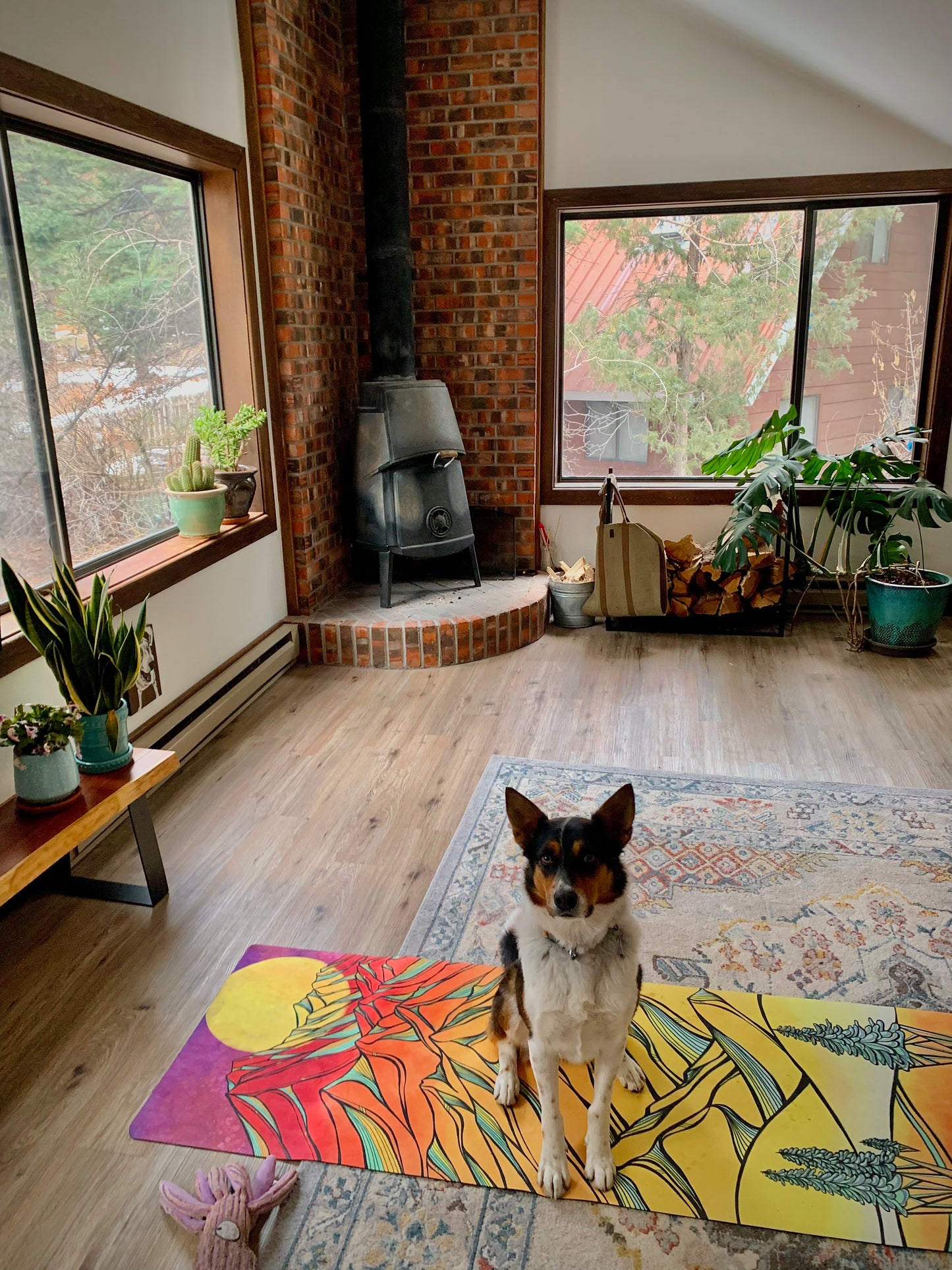 Mountain Moonrise Yoga Mat