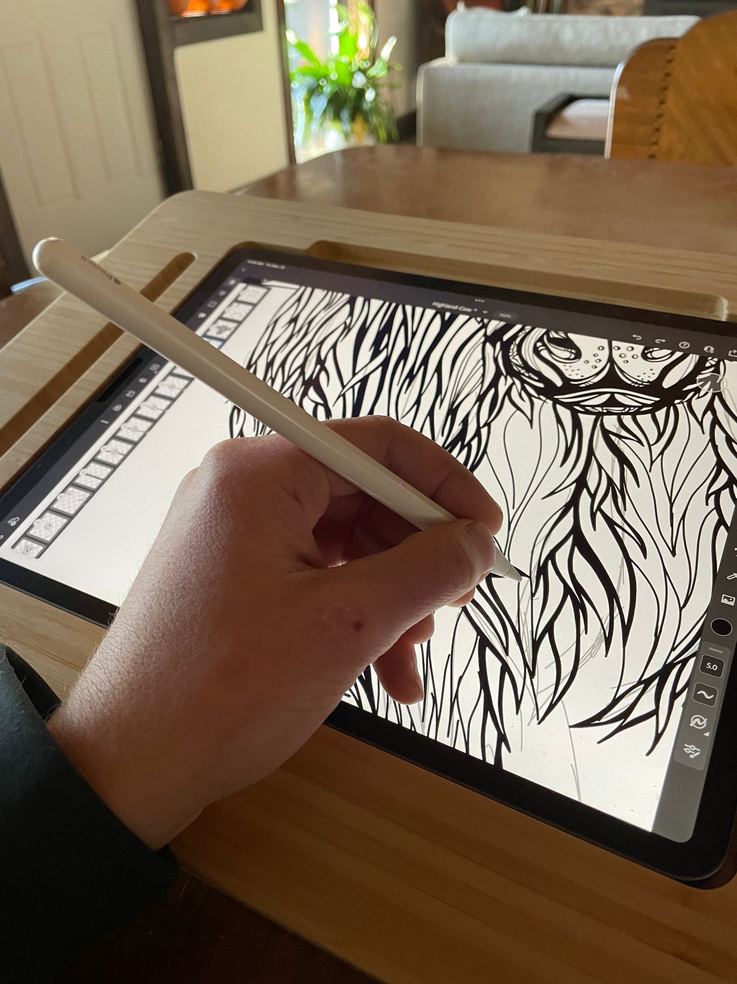 Highland Cow Print