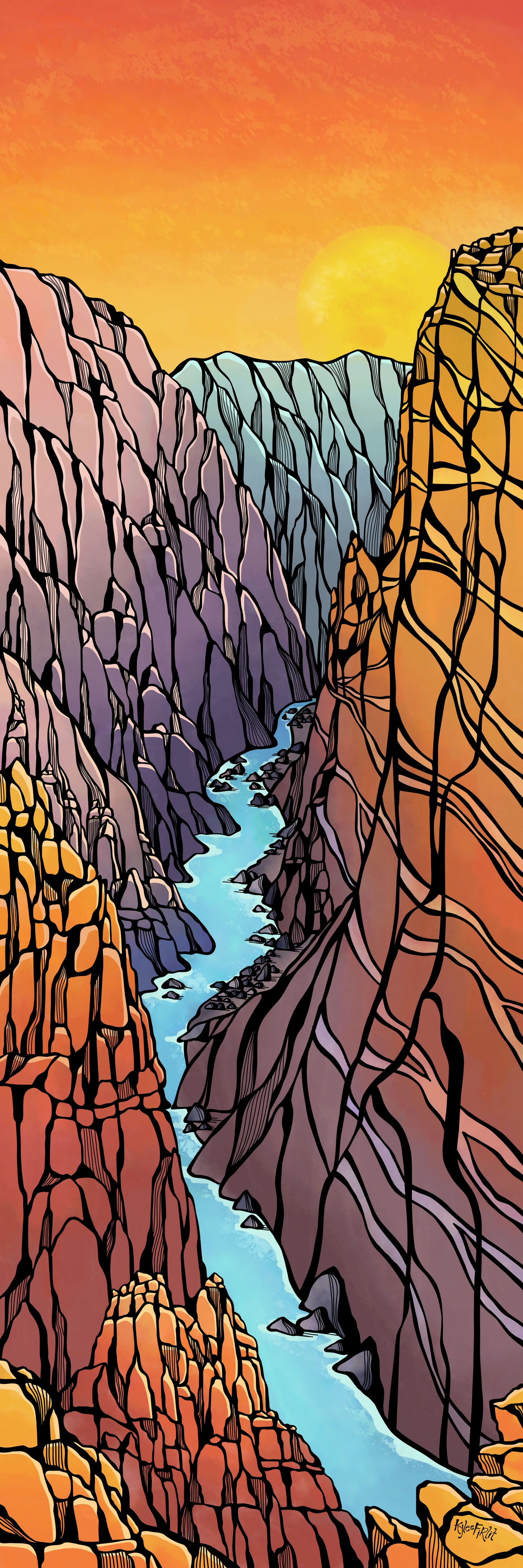 Black Canyon of the Gunnison Print