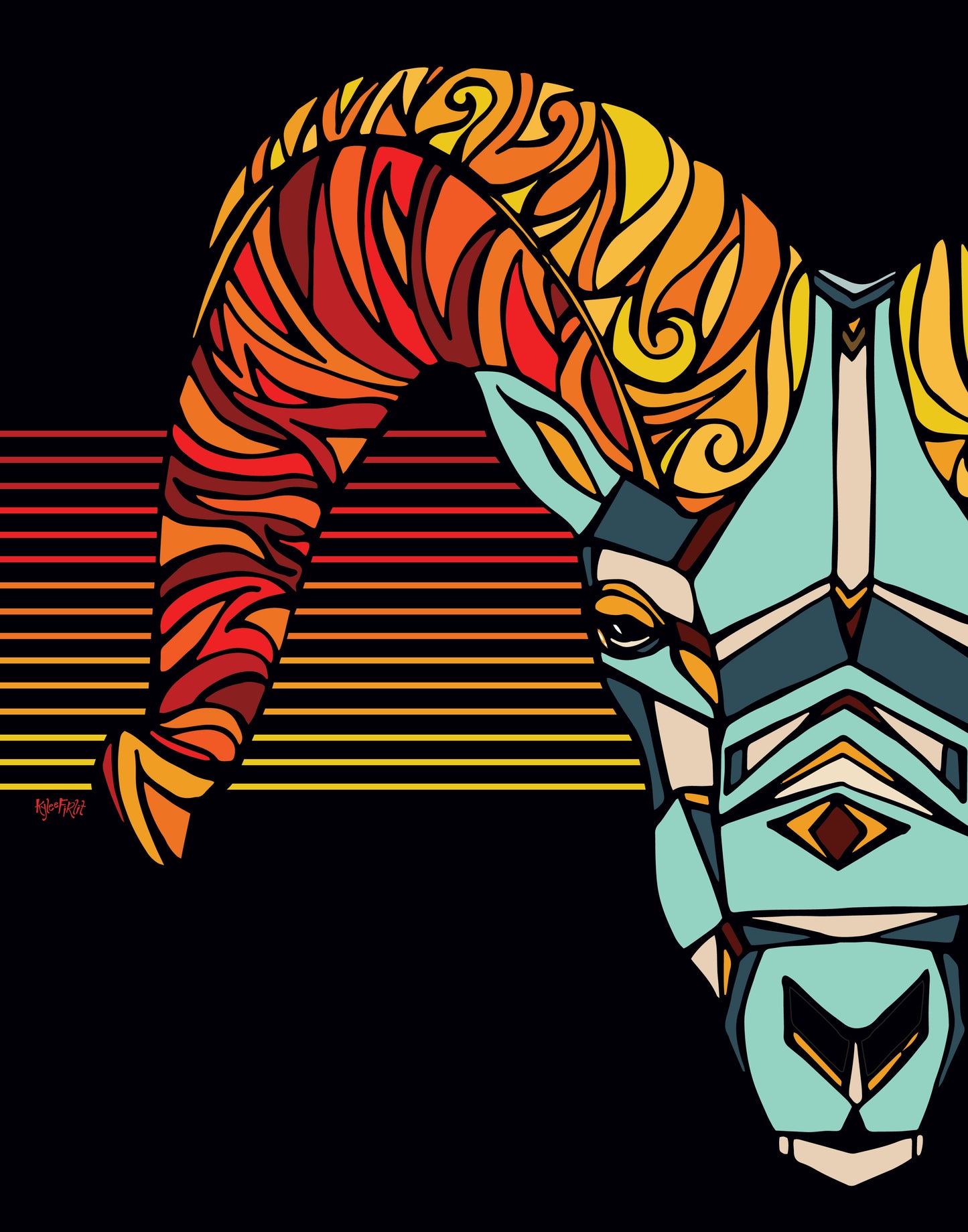 Bighorn Print