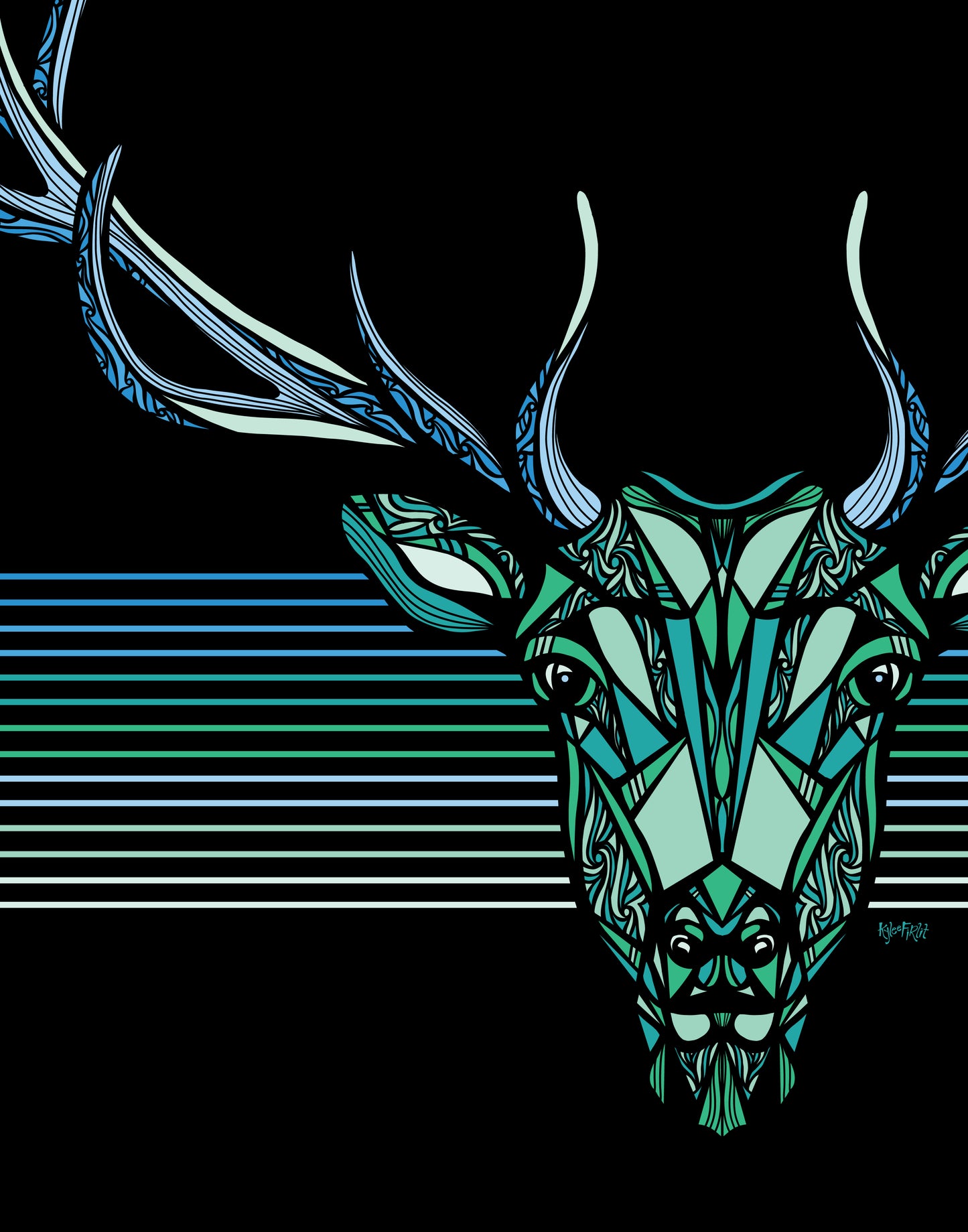 Elk Print