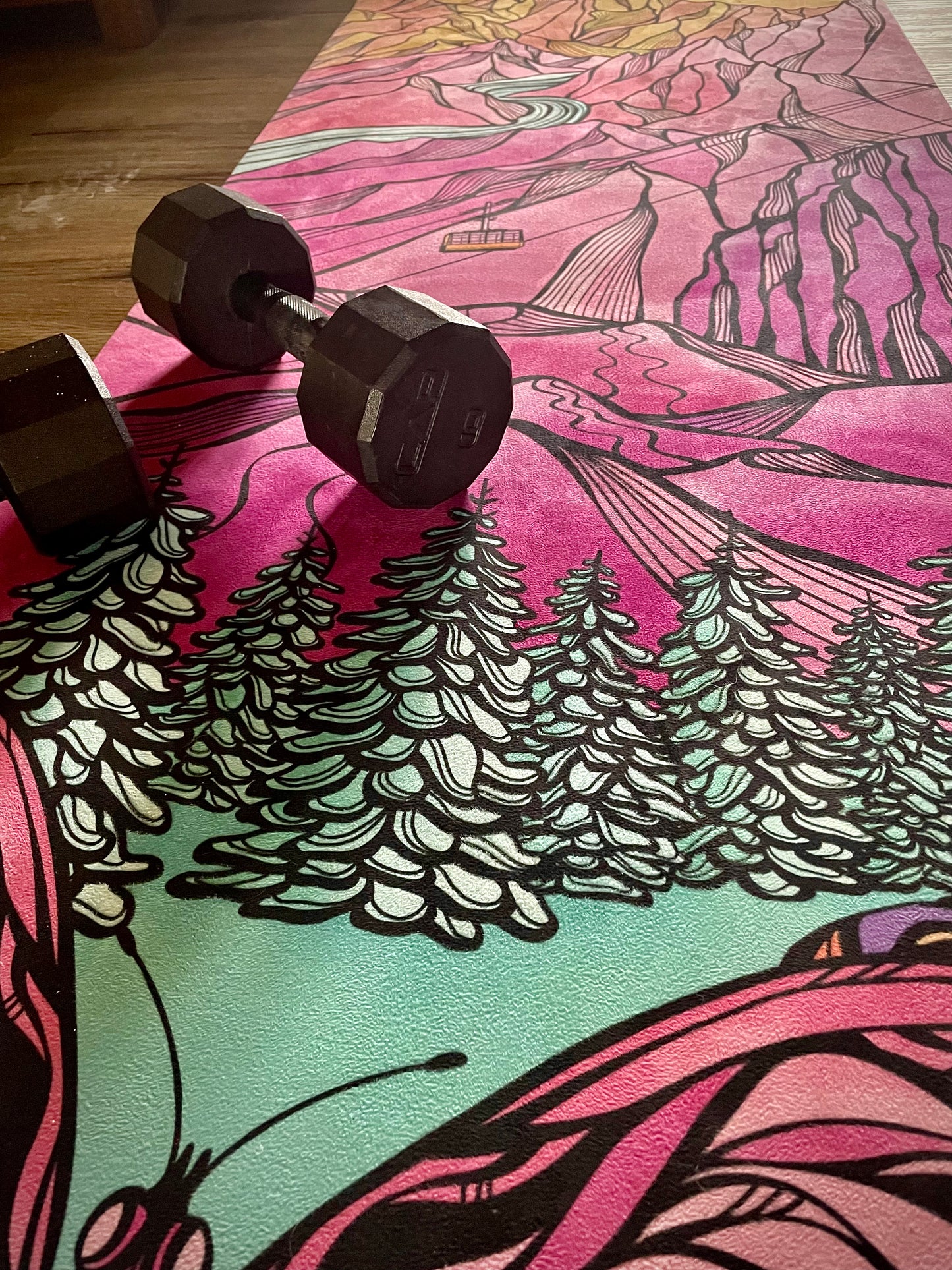 Lepidoptera Yoga Mat