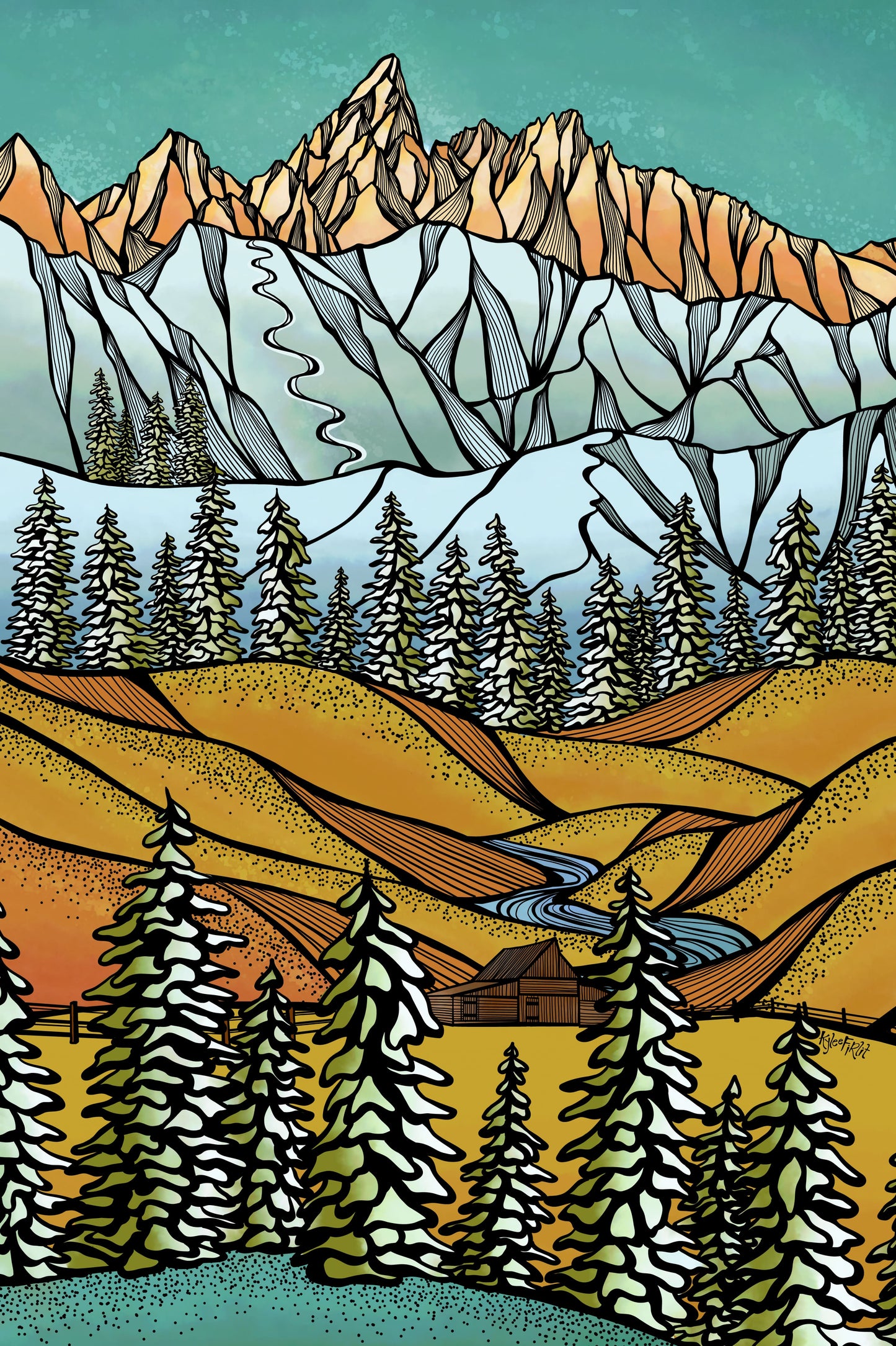 Grand Teton Print