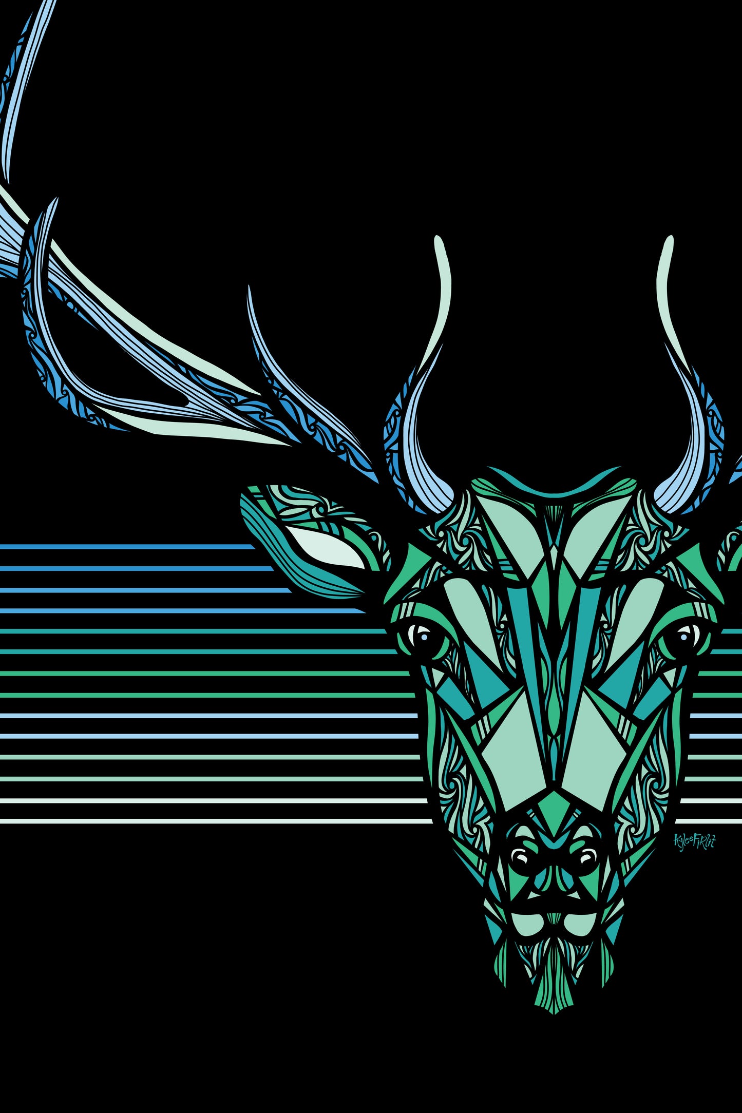 Elk Print