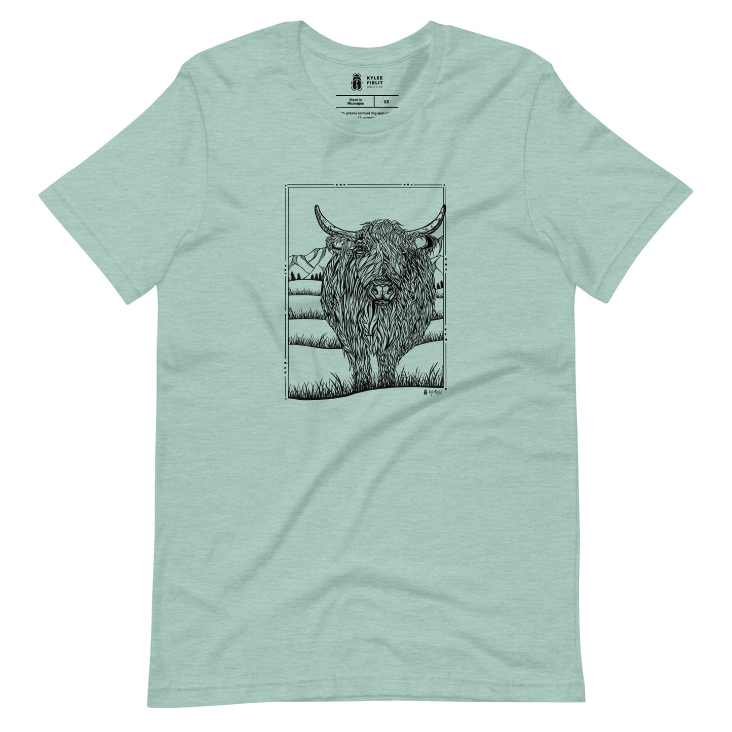 Highland Cow Unisex T-shirt