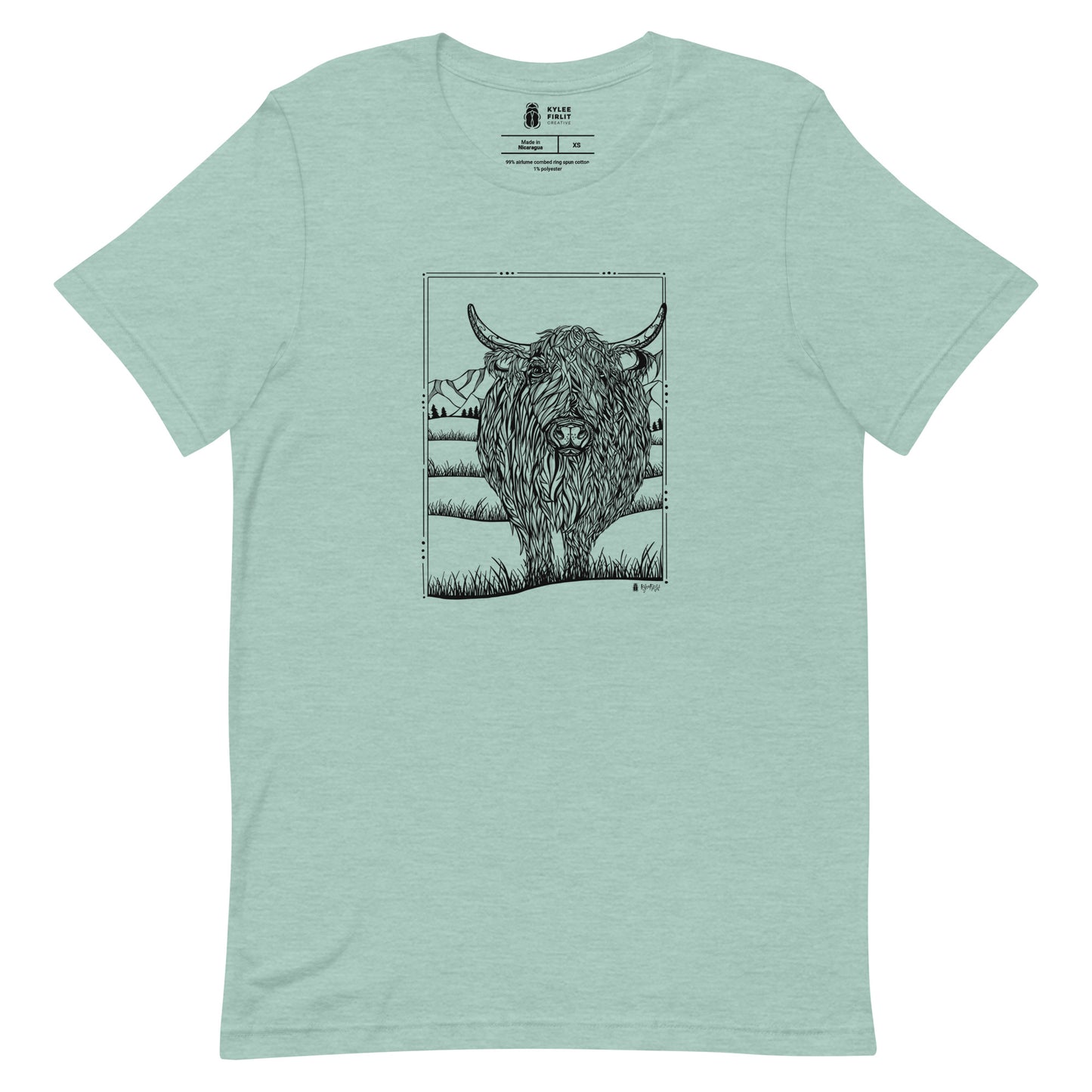 Highland Cow Unisex T-shirt