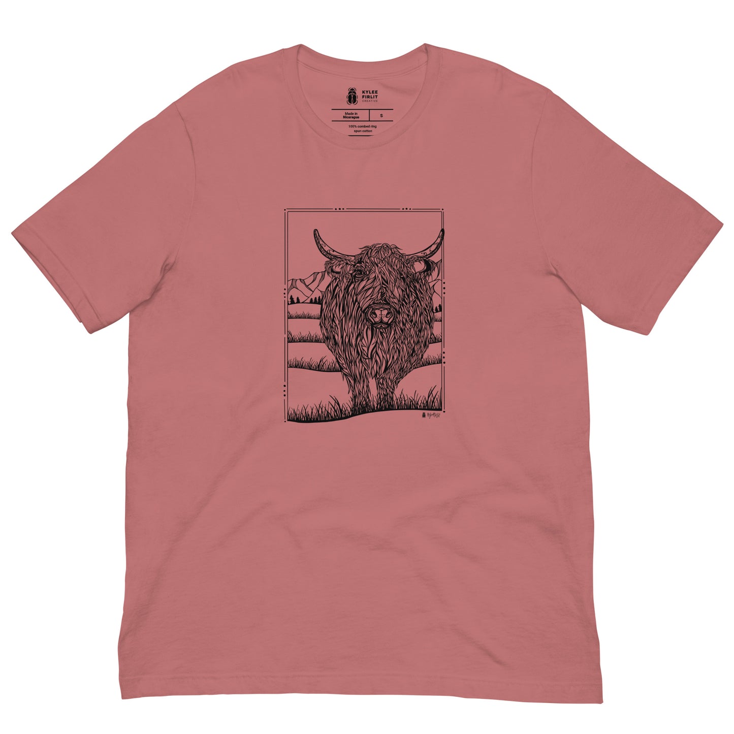 Highland Cow Unisex T-shirt