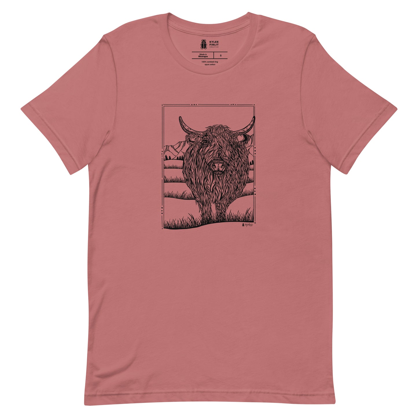 Highland Cow Unisex T-shirt