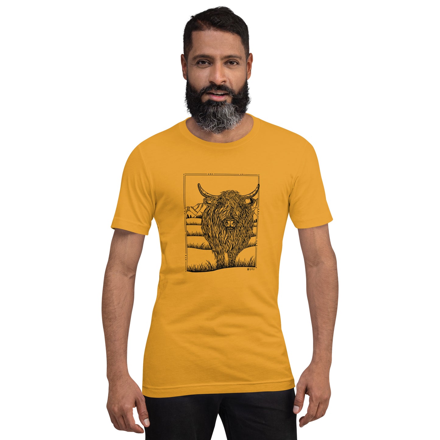Highland Cow Unisex T-shirt