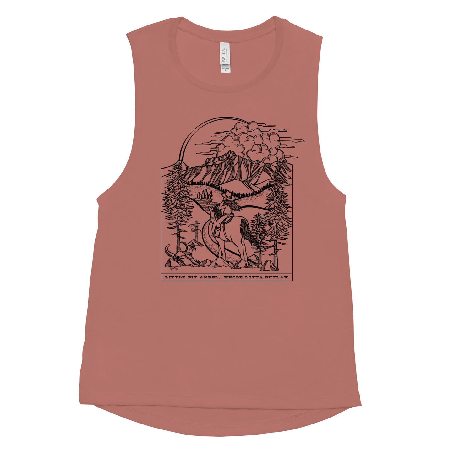 Whole Lotta Outlaw Muscle Tank