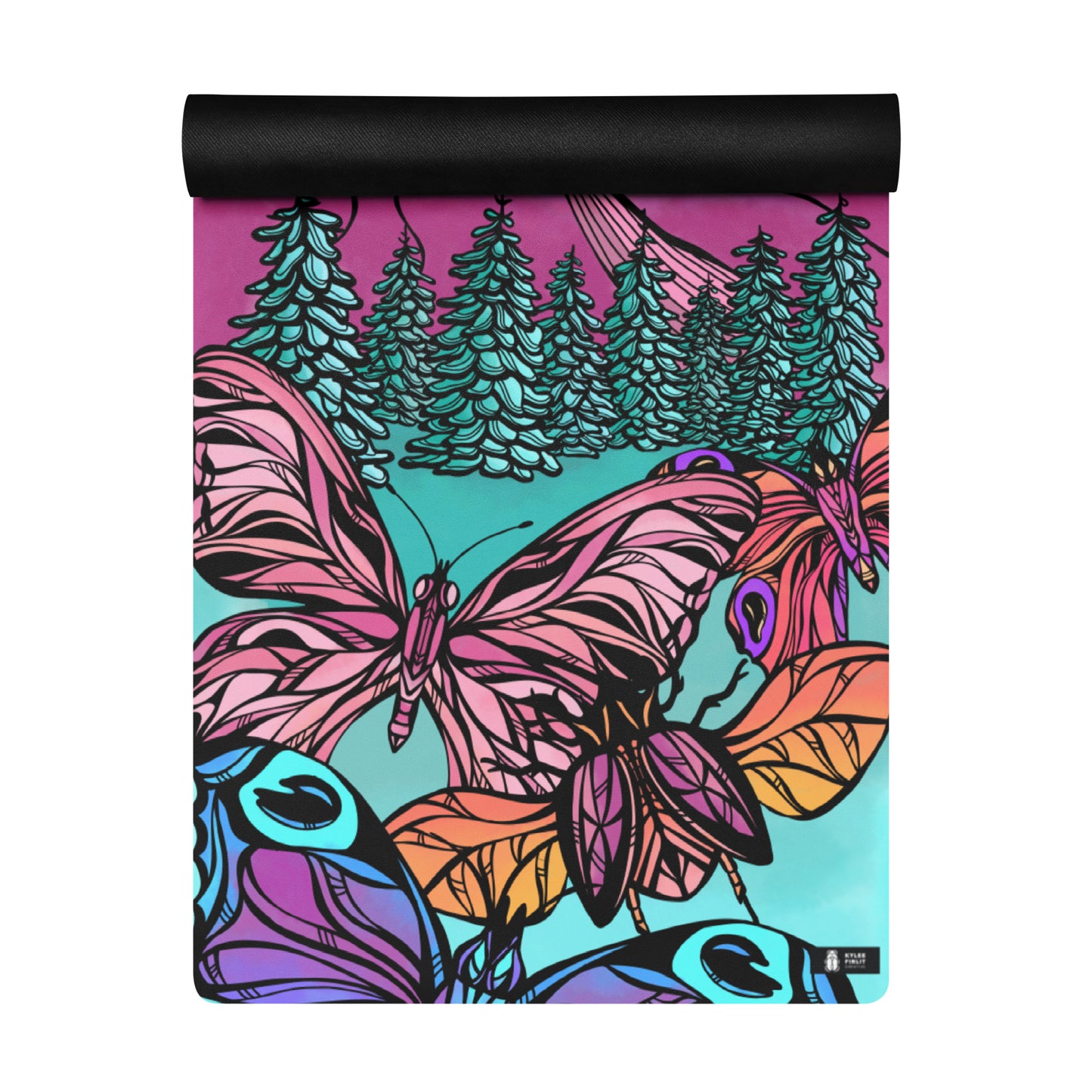 Lepidoptera Yoga Mat