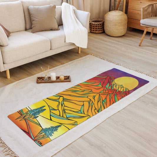 Mountain Moonrise Yoga Mat
