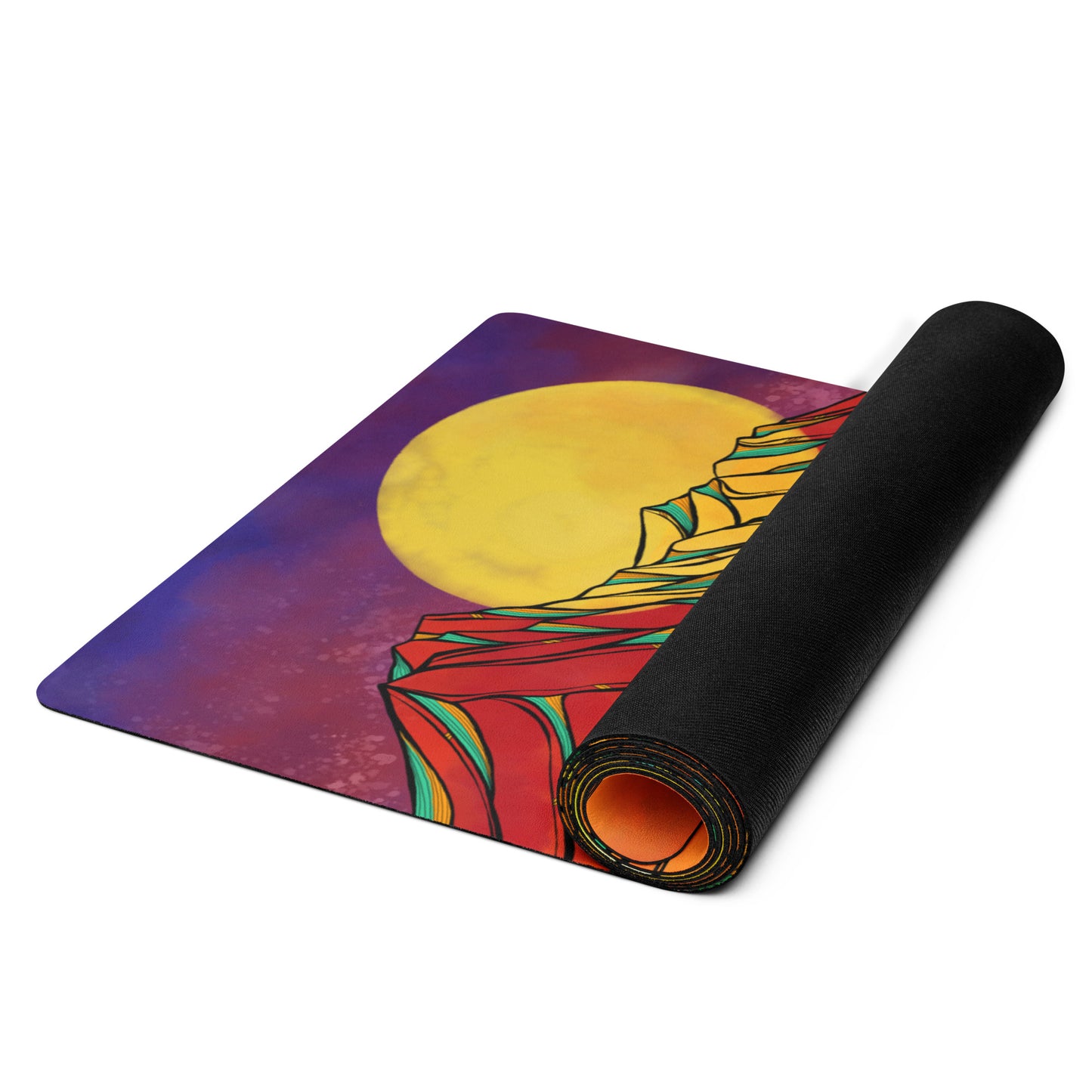 Mountain Moonrise Yoga Mat