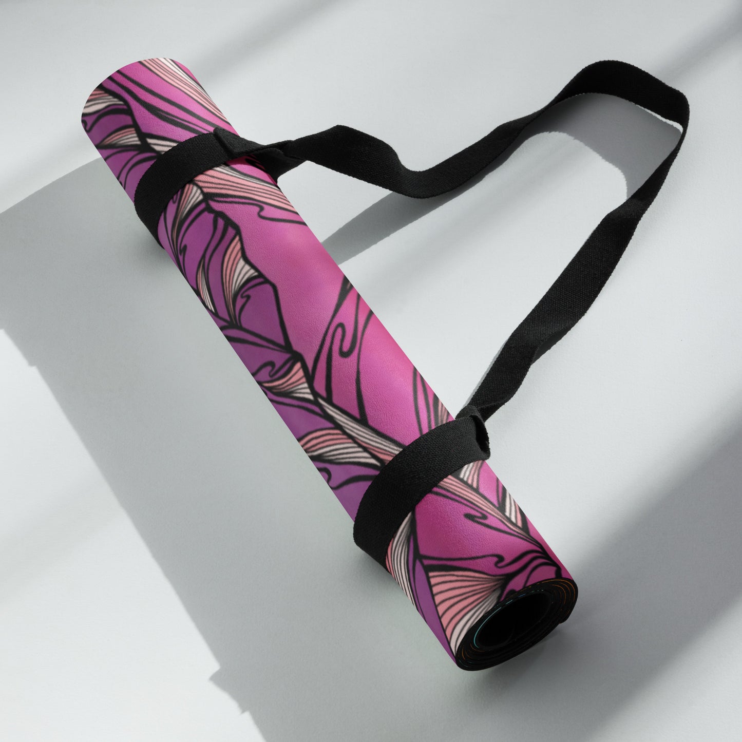 Cotton Candy Turns Yoga Mat