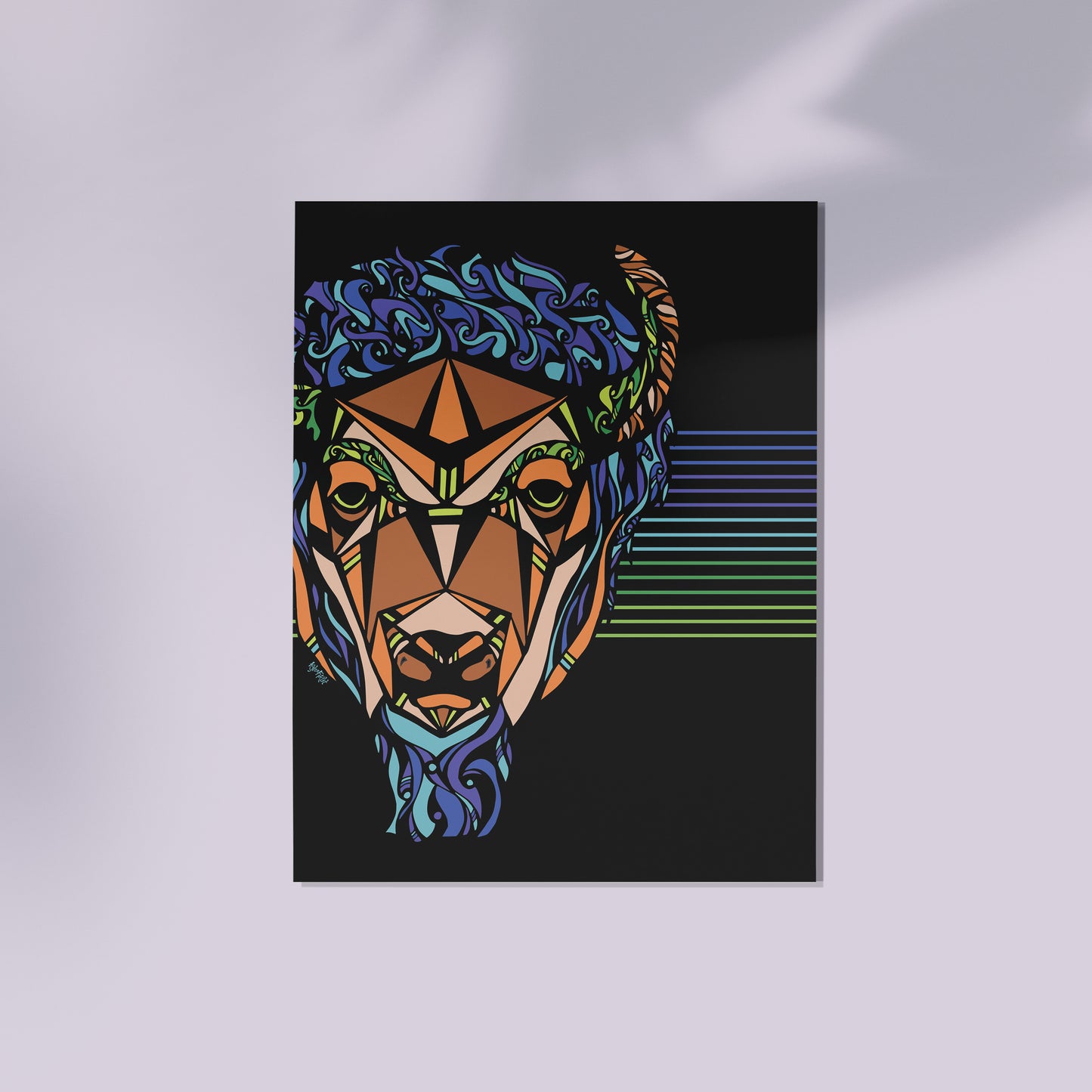 Bison Print