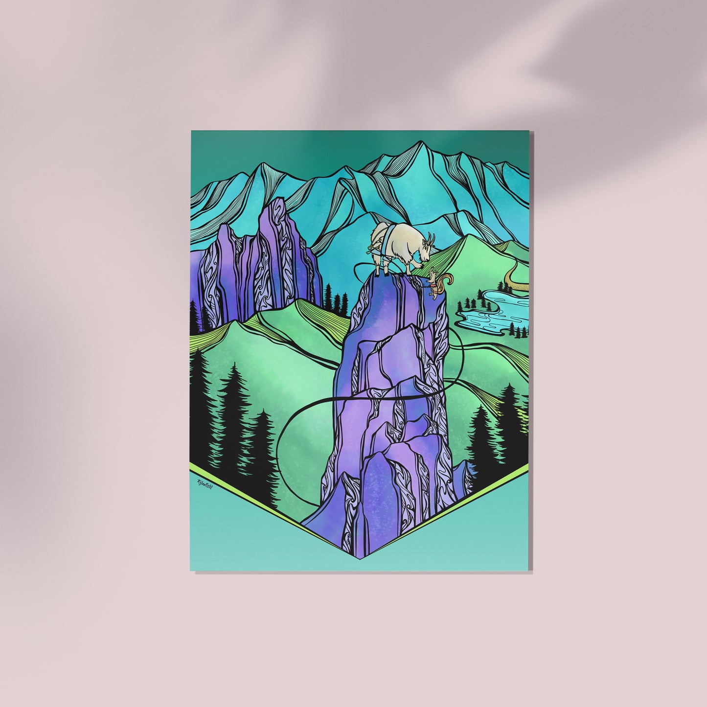 Go Climb Print