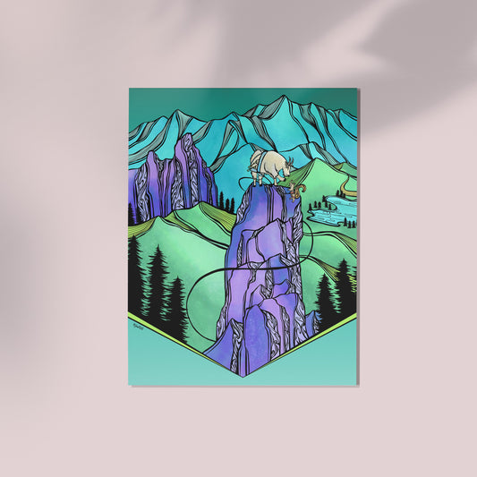 Go Climb Print