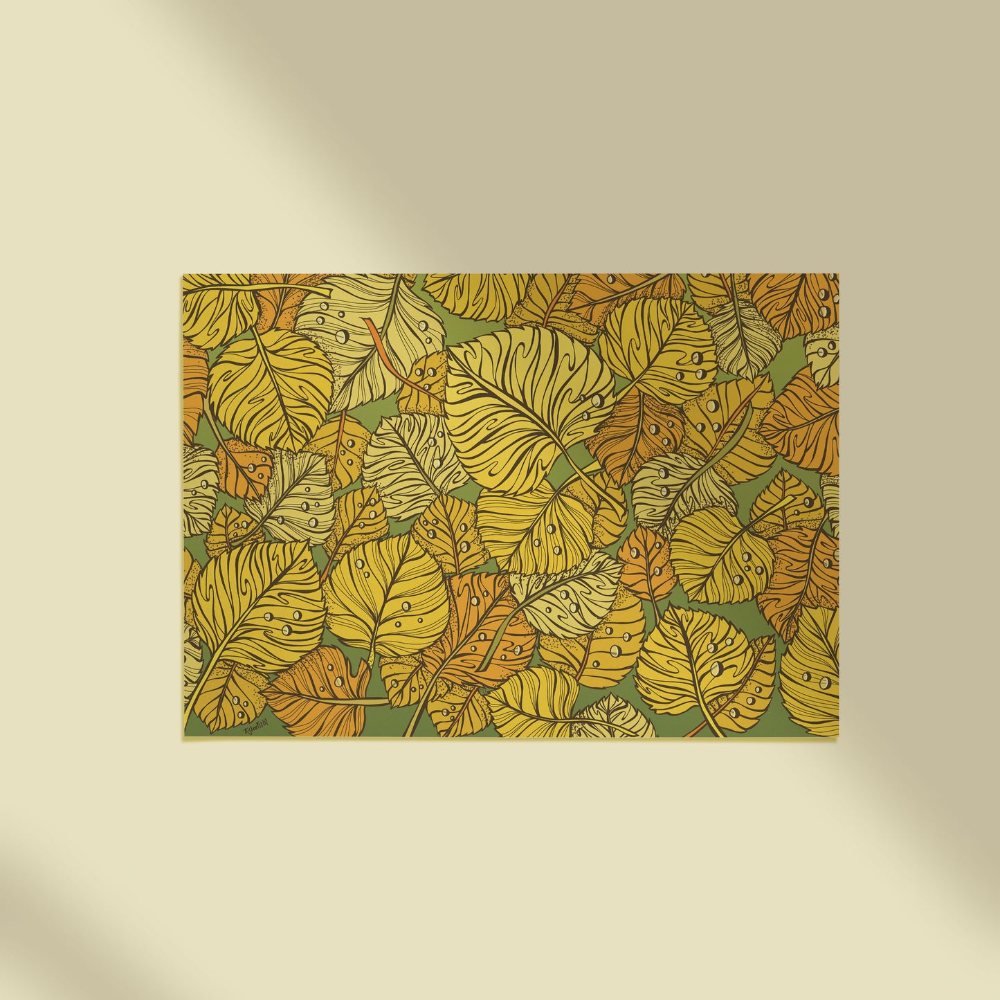 Falling Leaves Print