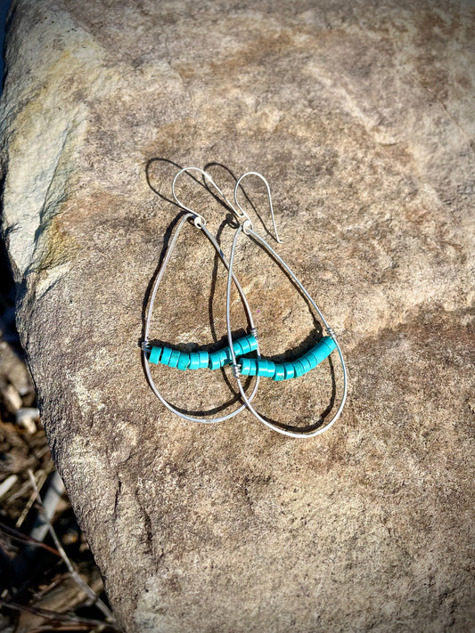 Turquoise Drop Earrings