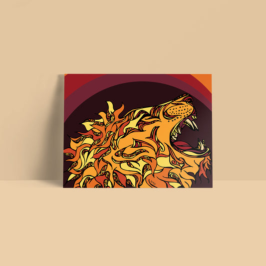 Lion's Roar Print