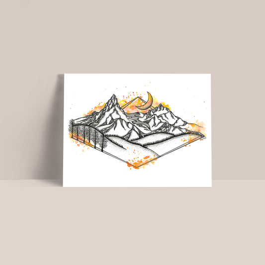 Pilot & Index Peak Print