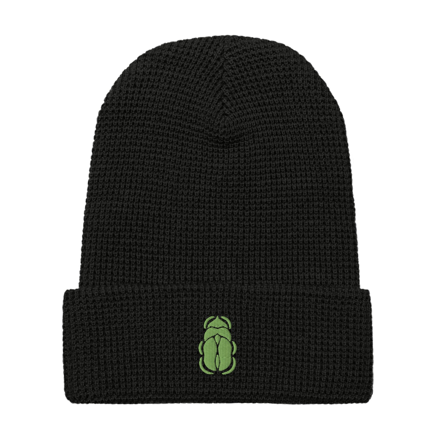 Scarab Beetle Waffle Beanie