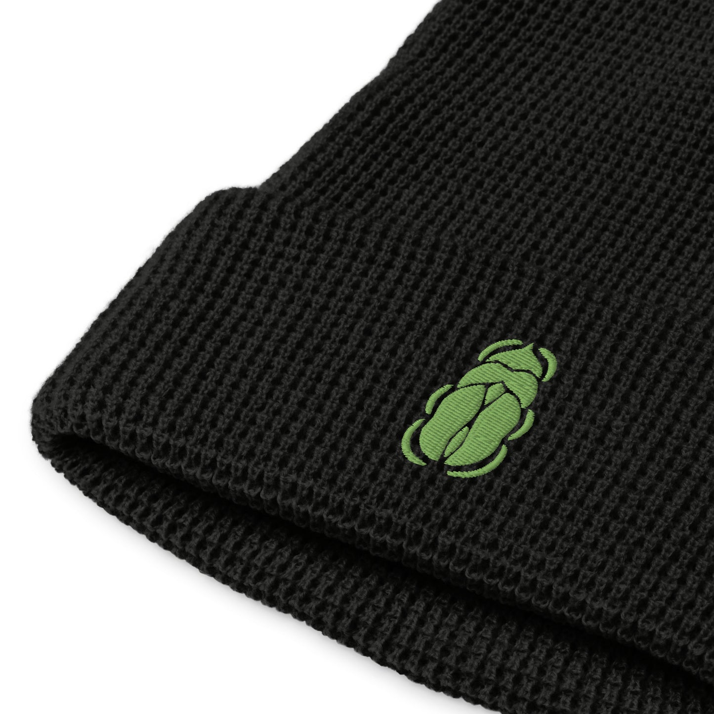Scarab Beetle Waffle Beanie