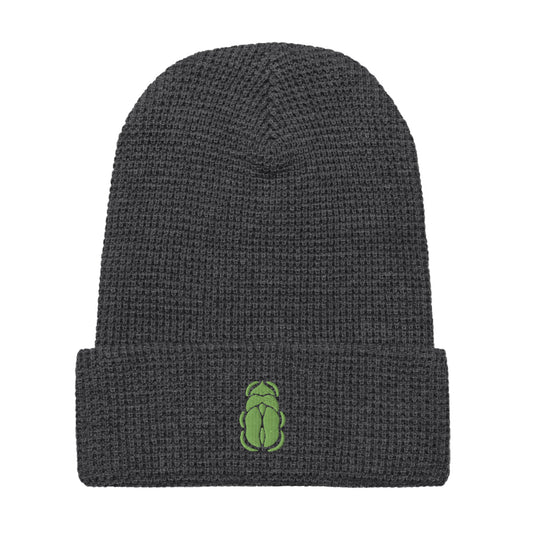 Scarab Beetle Waffle Beanie