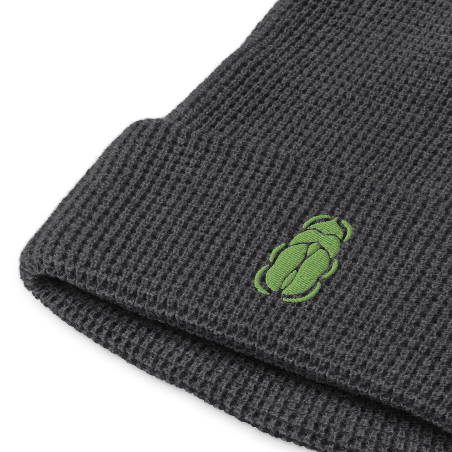 Scarab Beetle Waffle Beanie